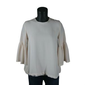 Olivaceous Blouse Women's Small - Ivory - Bell Sleeve